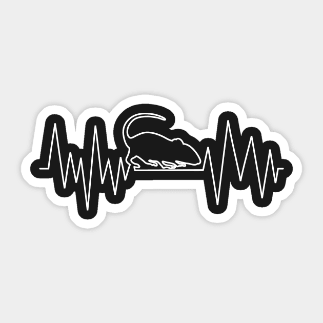 Mouse Beat Sticker by AVEandLIA